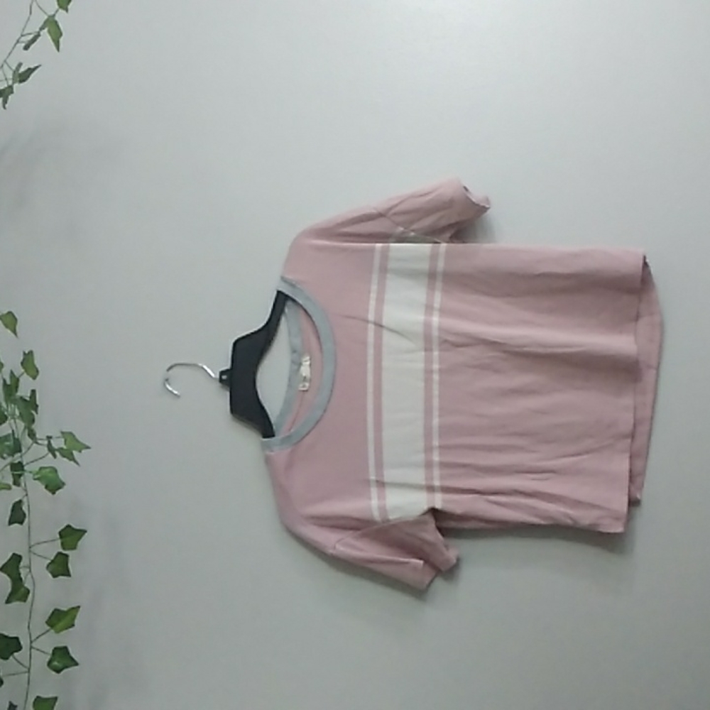 Pink Republic Pink & White Shirt